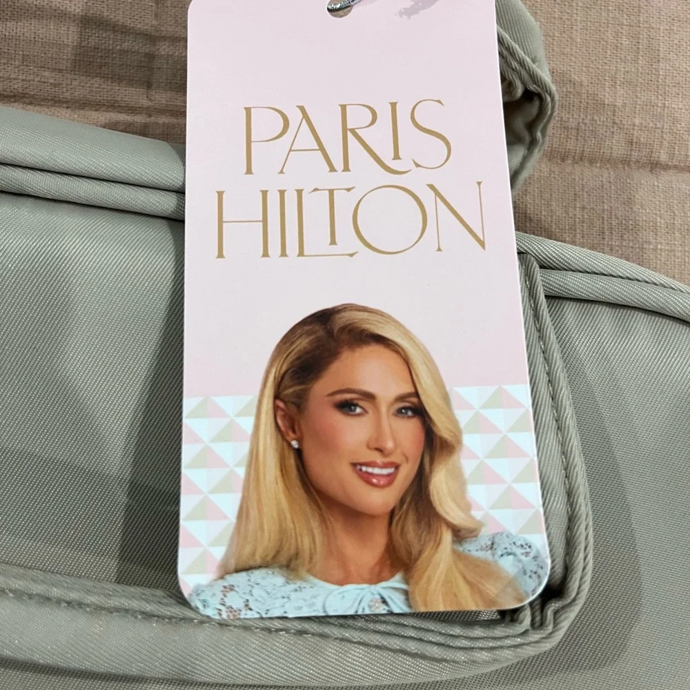 Paris Hilton Quilted Bag in Soft Gray - Picture 3 of 7